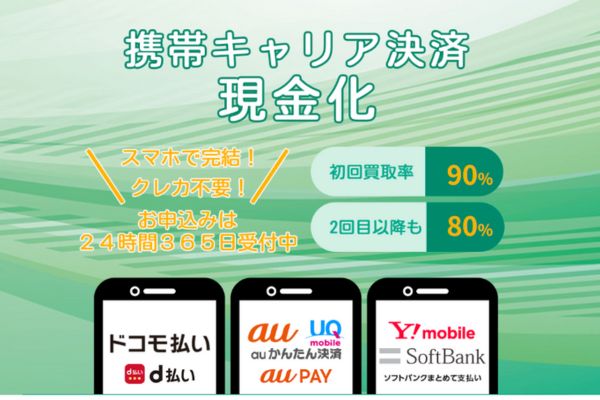 キャリアキャッシュバナー画像