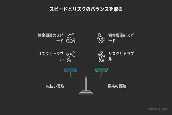 先払い買取の図解1