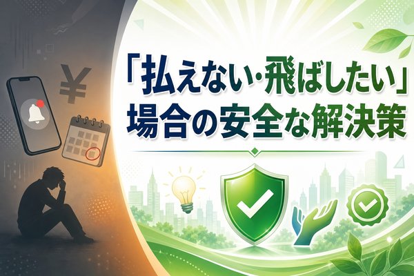 「払えない・飛ばしたい」場合の安全な解決策